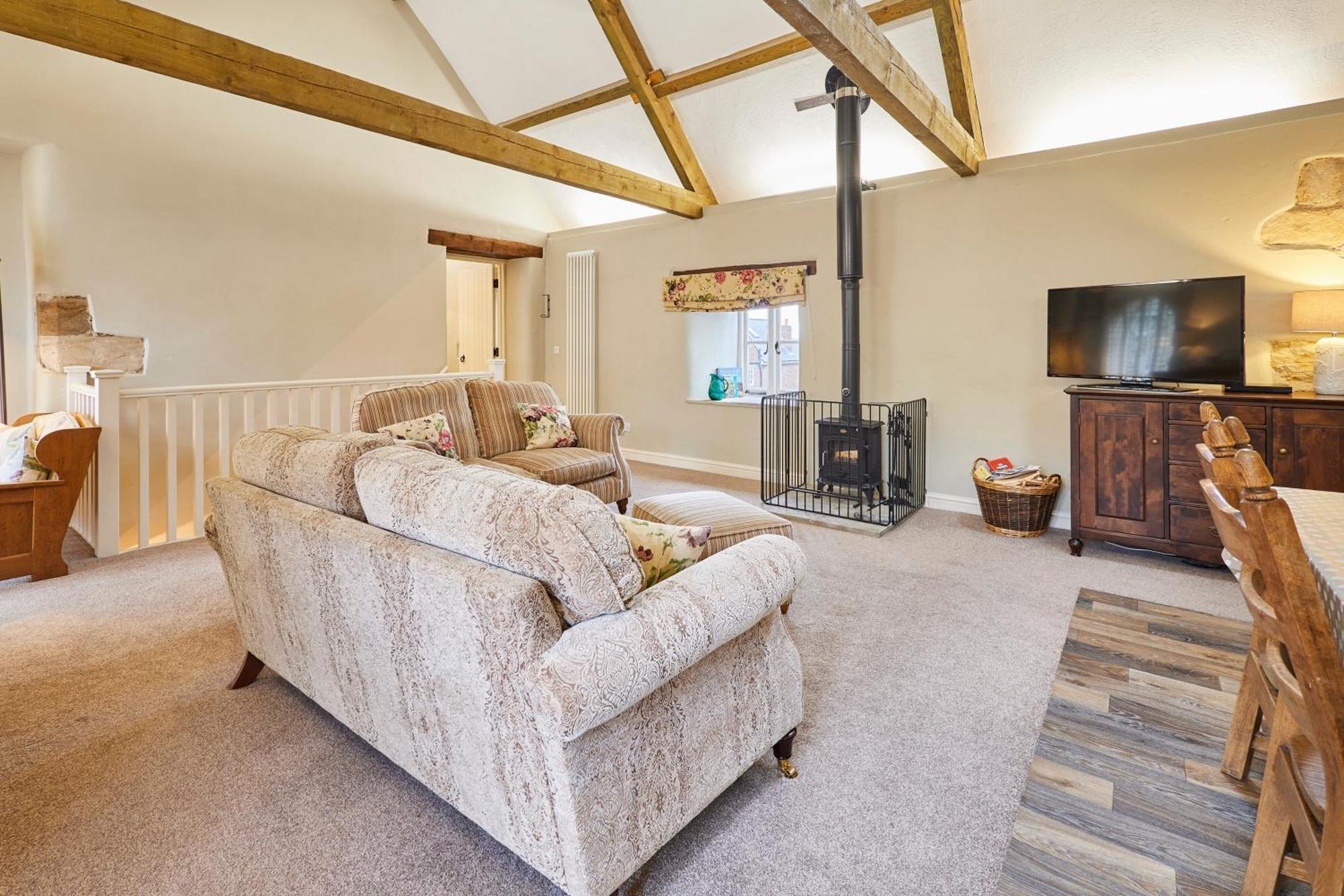 Host & Stay - Tithe Barn Cottages Easington Ruang foto