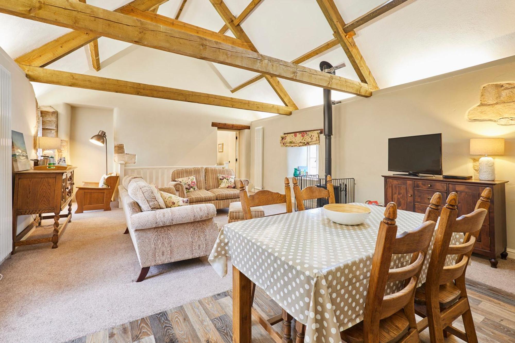 Host & Stay - Tithe Barn Cottages Easington Ruang foto